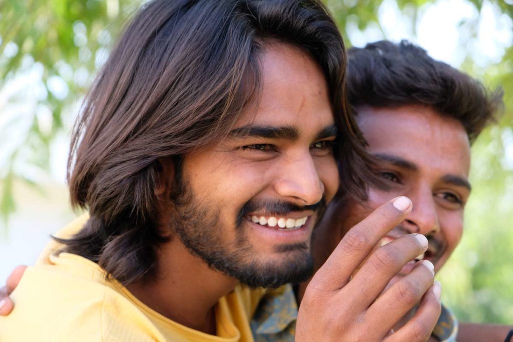 Happy Gay Indian Couple